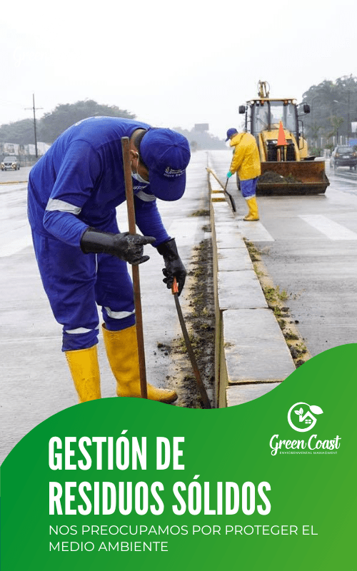 poster de servicios greencoast ecuador